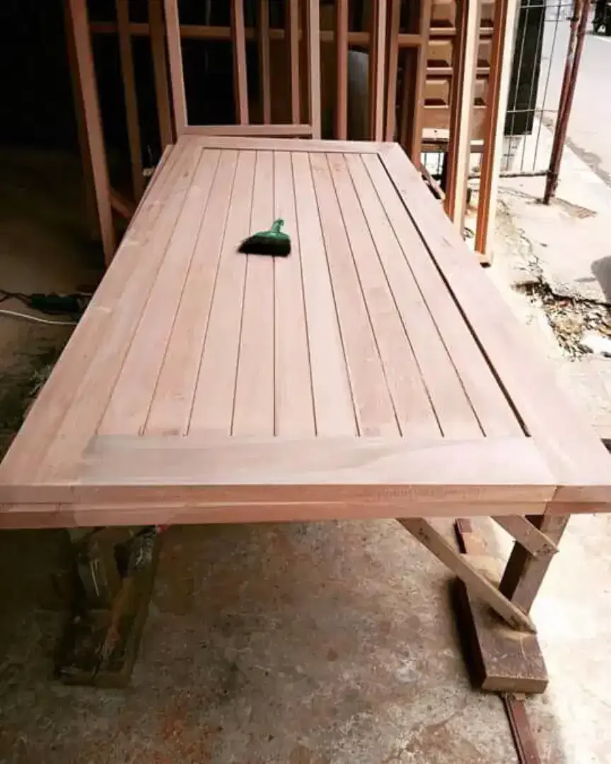 Jual daun pintu bahan kayu mahoni dan jati - Image 1 of 4