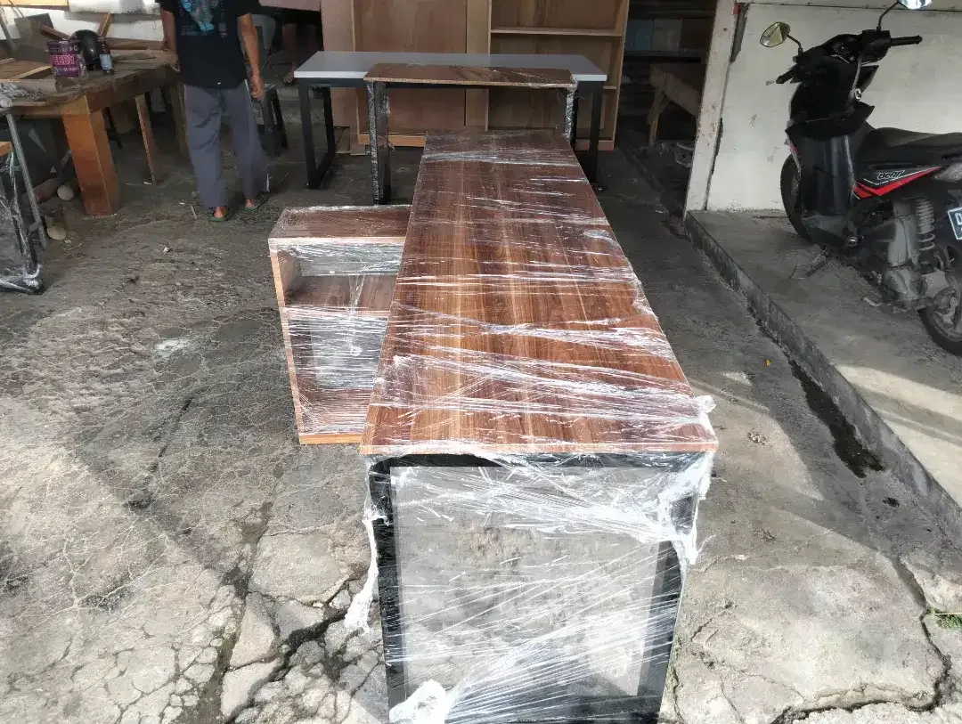 twin desk +rak custom - Image 1 of 3