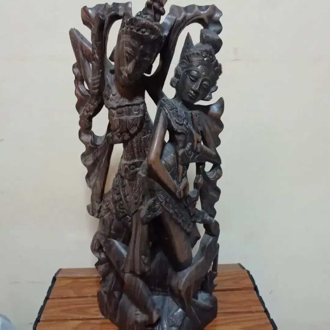 Lampu dan kerajinan kayu - Image 3 of 5