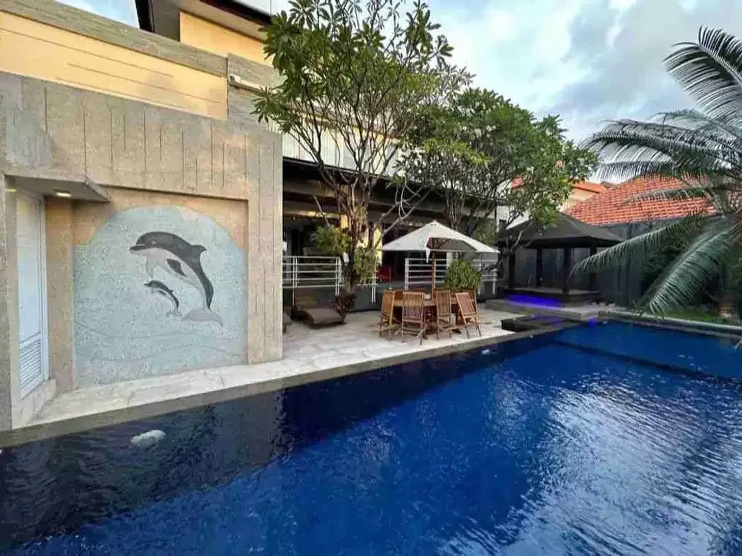 Rumah Mewah Gaya Vila Modern di Gatsu Barat Denpasar - Image 7 of 10