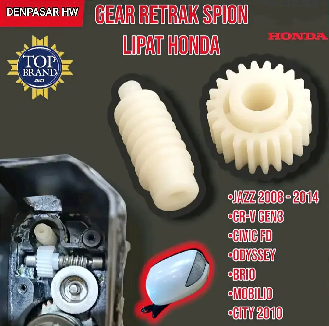 Gear Spion Mobil Jazz Freed CRV Accord Bahan Plastik Kuat - Image 3 of 4