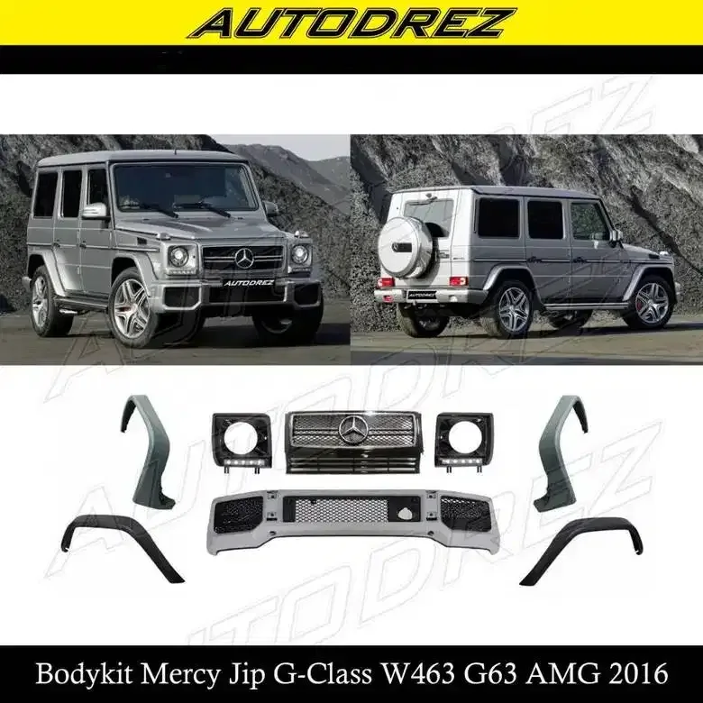 Bodykit Bemper Mercy Mercedes Jip G-Class W460 W463 AMG Brabus (C) - Image 2 of 6