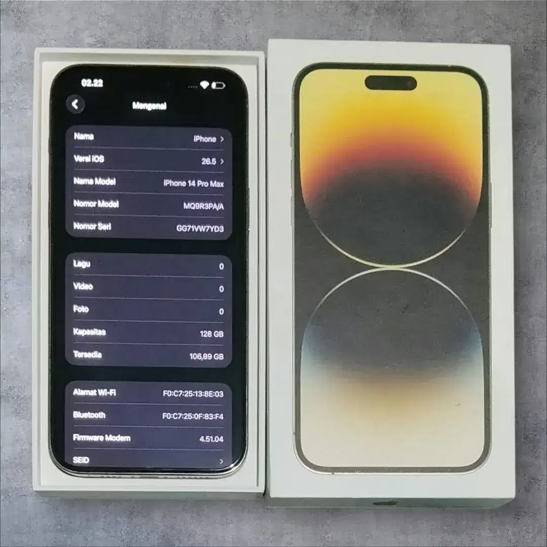 Iphone 14 Promax 128 GB Ex ibox - Image 2 of 3