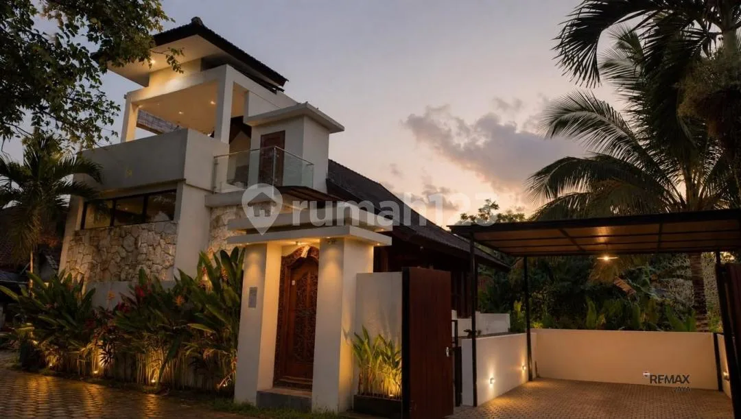 Luxury 3-Bedroom Villa For Rent In Ubud With Rice Field View - Image 1 of 4