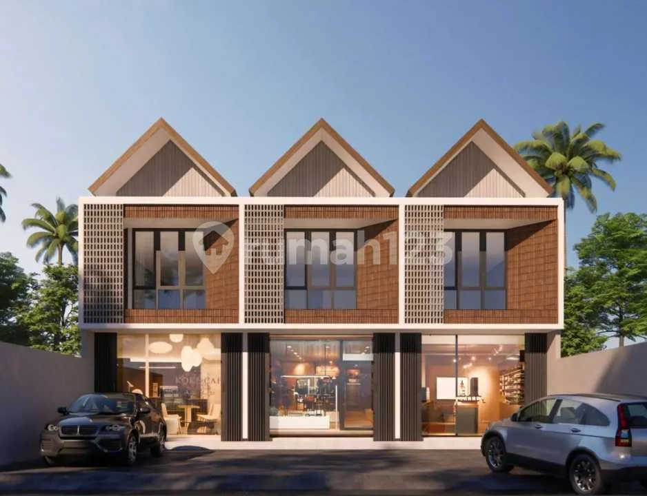 Dijual 2 Unit Ruko Baru di Kebo Iwa, Denpasar - Image 1 of 4