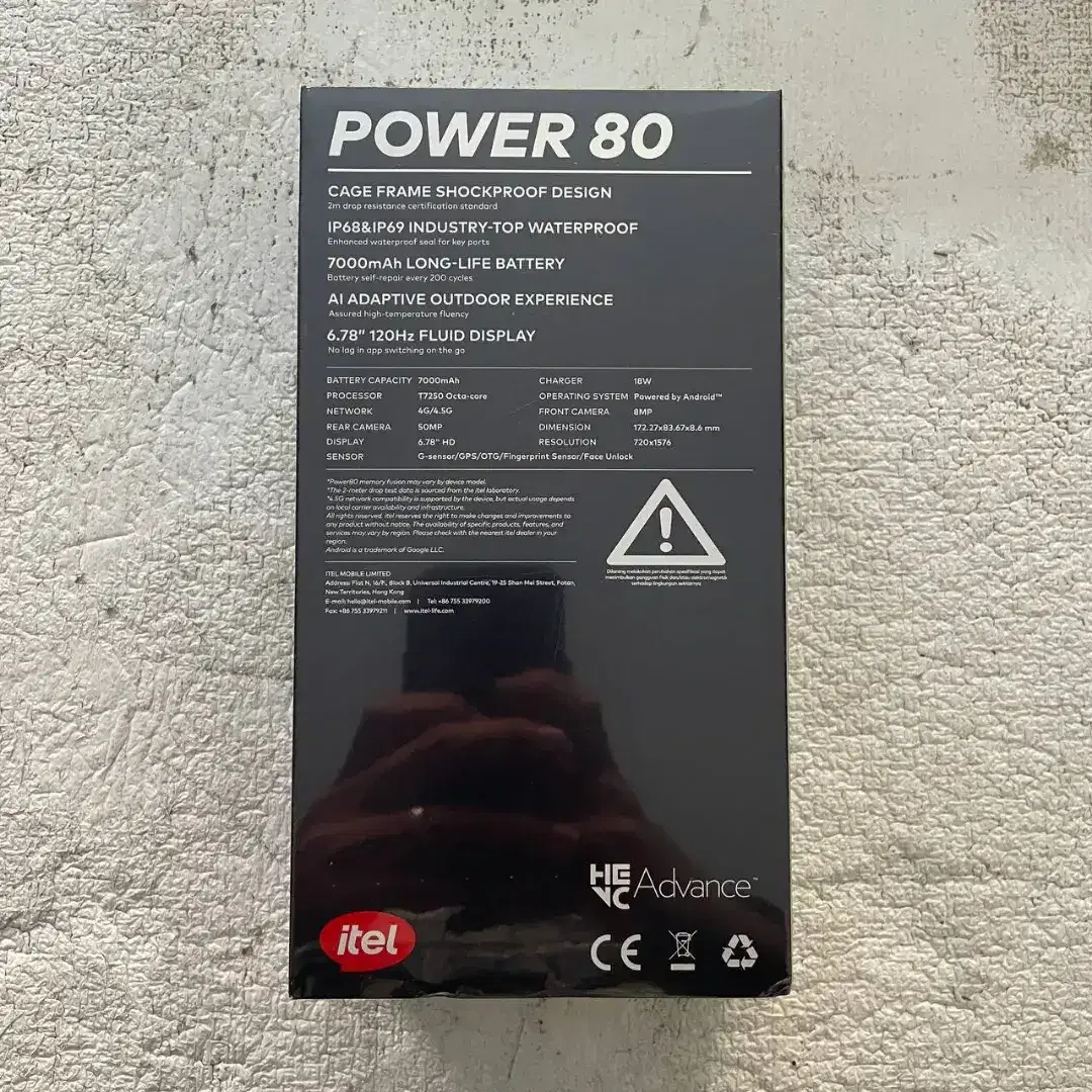 Itel Power 80 Warna Tundra Green 4/128 - Image 2 of 3
