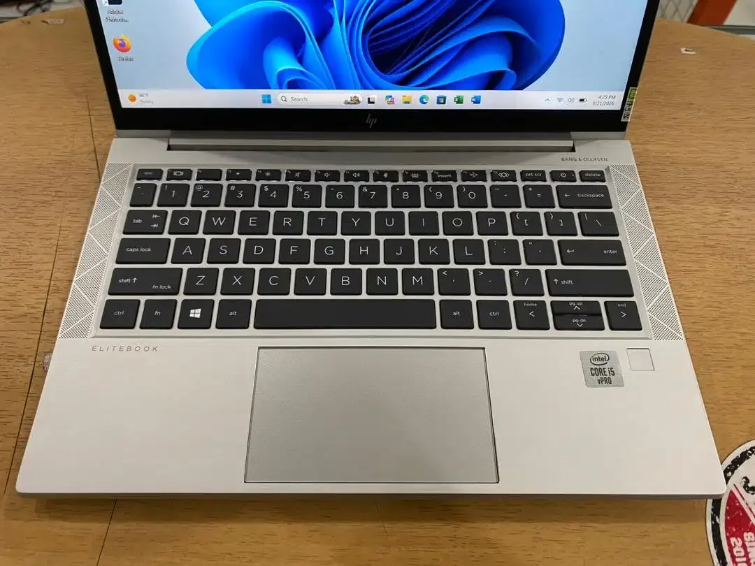 HP Elitebook 830 G7 Core i5Gen10 Ram 16GB SSD 256GB Slim Mulus - Image 2 of 10