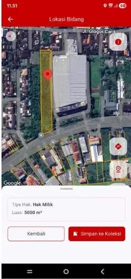 Tanah 50 Are di Jl Sunset Road Legian - Image 6 of 8