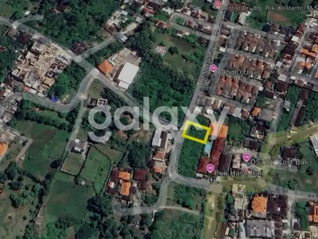 TANAH STRATEGIS SIAP BANGUN DI MERAK I UNGASAN BADUNG, BALI - Image 4 of 6
