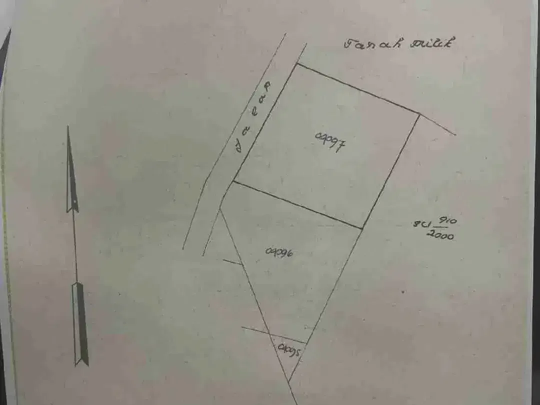 dijual tanah 6,8 are IDR 700 juta per are dekat kantor imigrasi & bypass jimbaran Kuta Selatan Badung Bali - Image 2 of 9