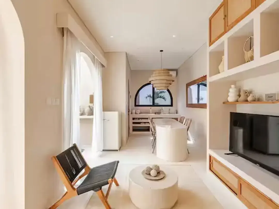 MODERN MEDITTERANEAN BOHO STYLE  2 BEDROOMS VILLA AT BERAWA CANGGU - Image 1 of 10
