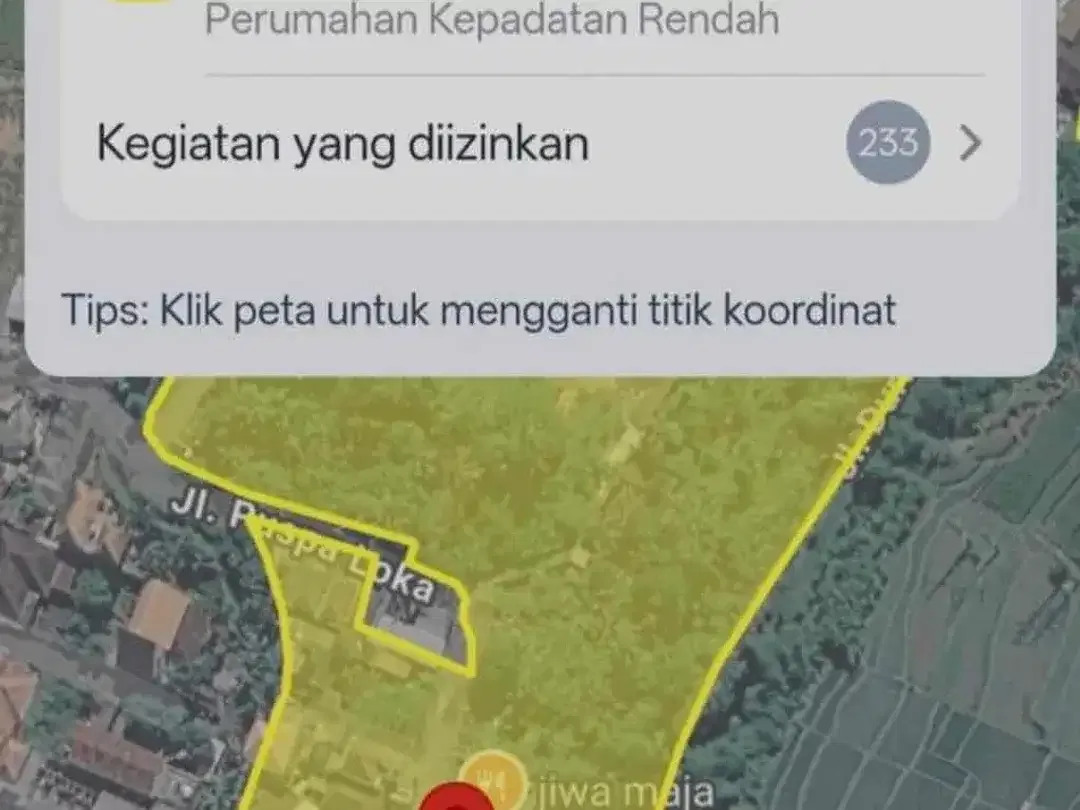 Dijual Tanah Kosong View Sawah dan Sungai - Image 3 of 6