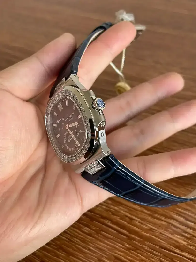 New Arrival Patek Philippe Moonphase Diamond - Image 6 of 9