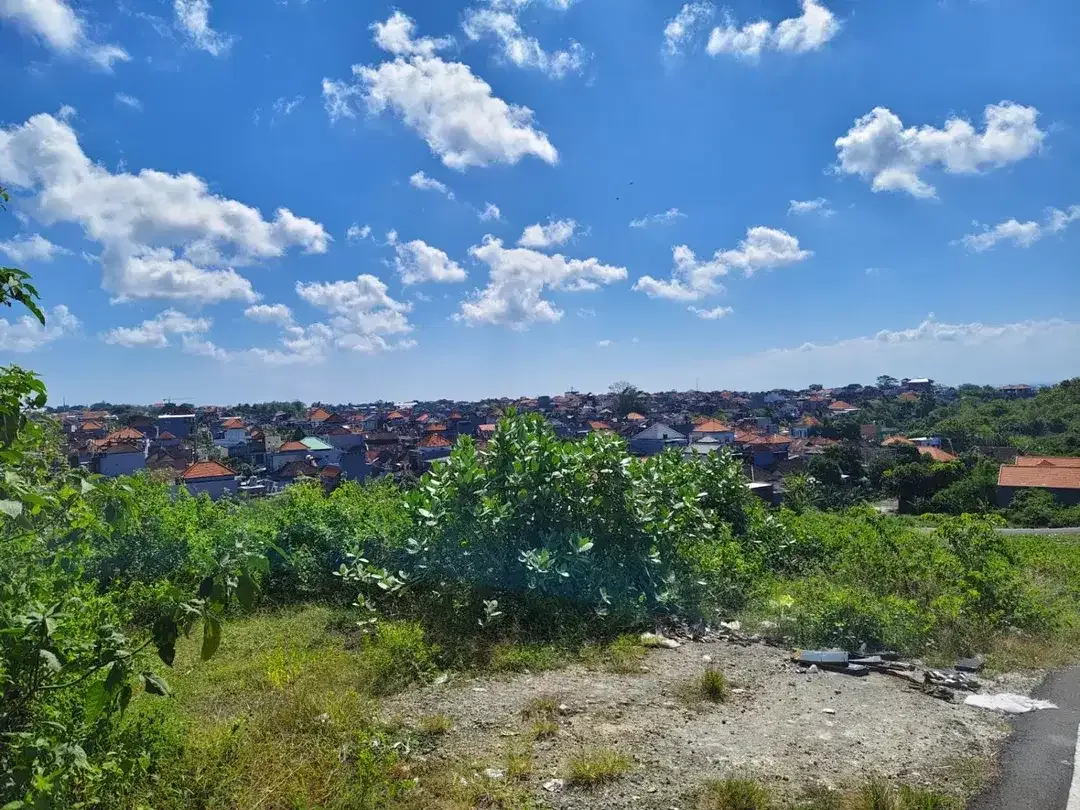 tanah view laut dan gunung di kampial nusa dua,lokasi hook,lingk.villa - Image 4 of 6