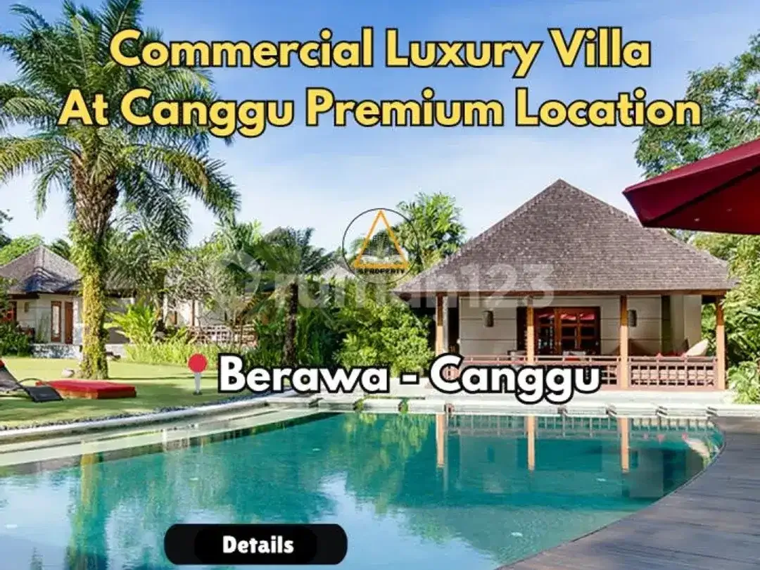 For Sale Cheap & Fast Luxury Commercial Villa Located in Canggu - Image 1 of 5
