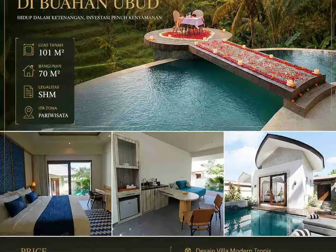 Daun Lebar Villa Buahan Ubud - Image 2 of 10