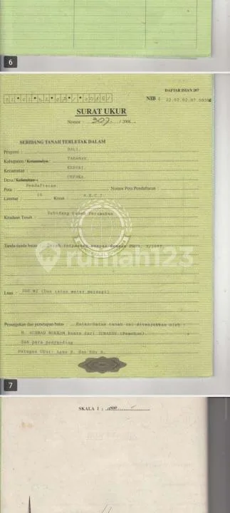 Tanah Zona Kuning Strategis Lokasi Villa Belakang Sungai, Munggu - Image 4 of 4