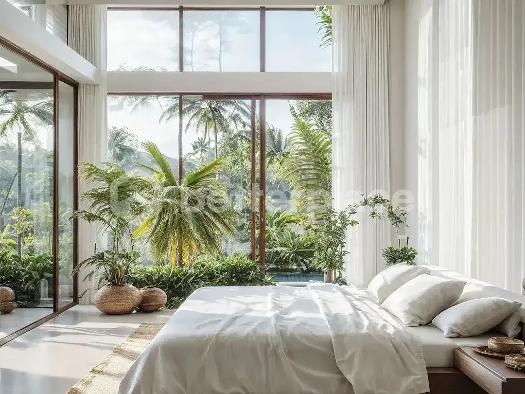 Spacious Tropical Contemporary Villa in Peaceful Pecatu 3 Bedrooms with Sunset Views - Image 7 of 10