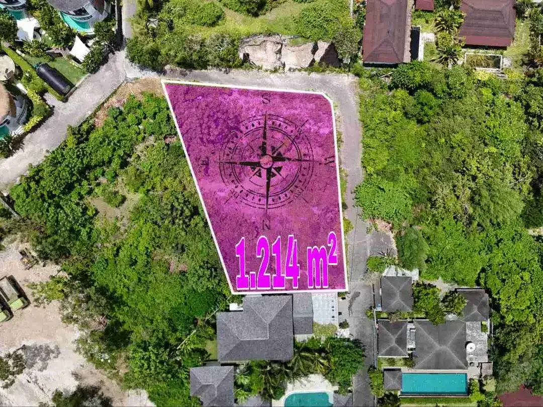 Tanah Ocean View Zona Pink Link Villa Kahuripan Ungasan Bali - Image 6 of 10