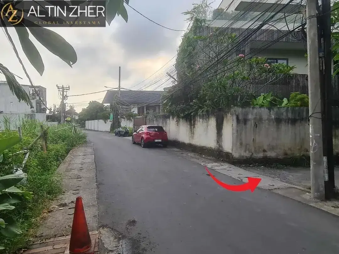 lahan premium jarang ada kawasan villa berlokasi di Petitenget Seminyak - Image 2 of 8
