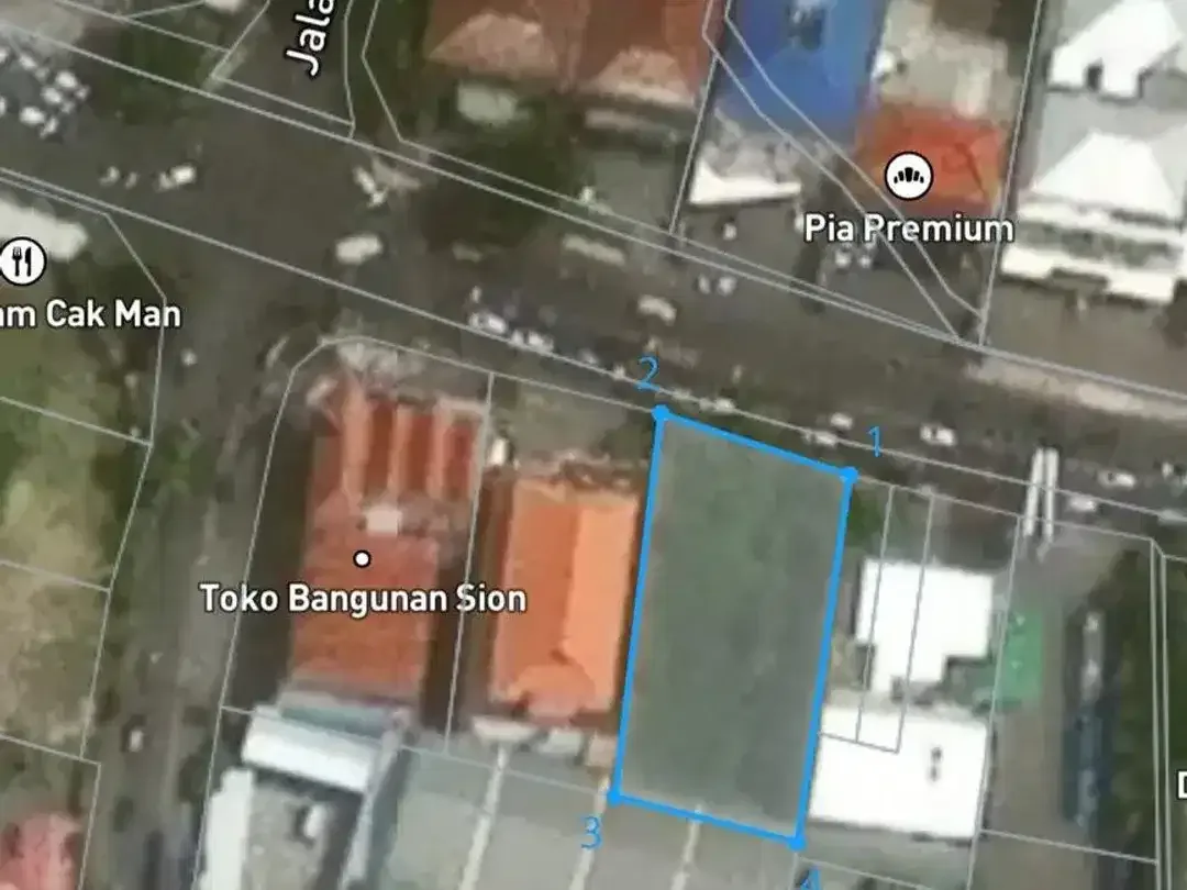 Tanah Komersial di Gatot Subroto Barat Denpasar, dijual. - Image 5 of 5