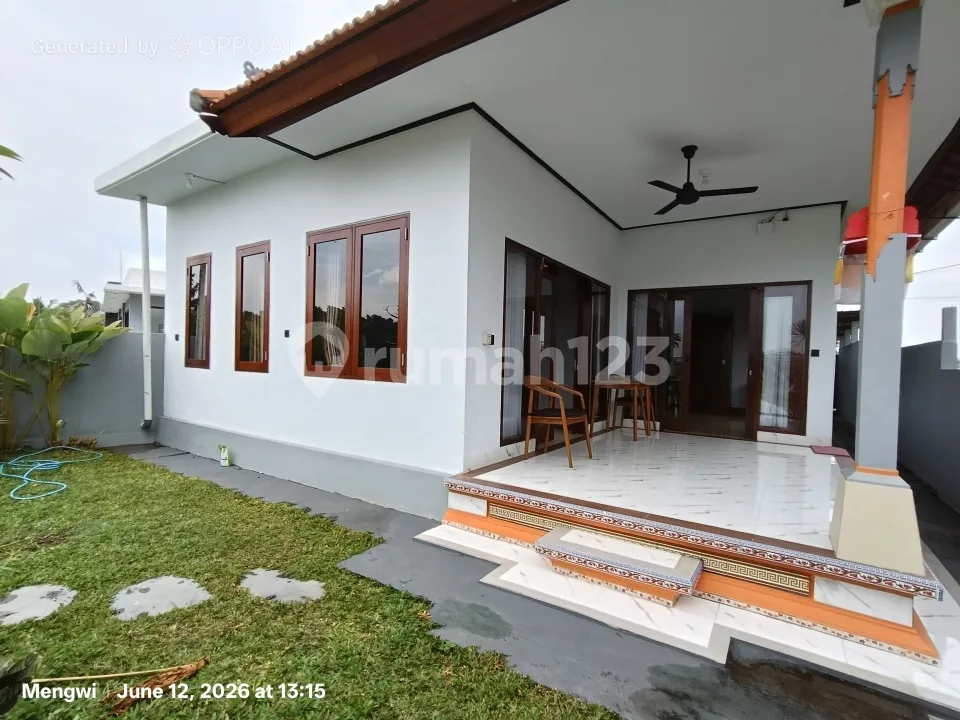 House For Rent - 2Br Fully Furnished With Rice Field View In Beraban, Tabanan | 4 Minutes To Nyanyi Beach & Nuanu - Image 2 of 4