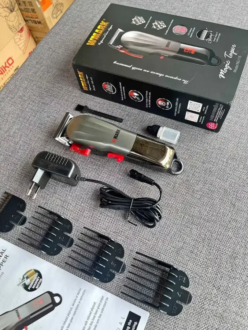 Baru merk WMARK original clipper cukur rambut di cas - Image 1 of 4