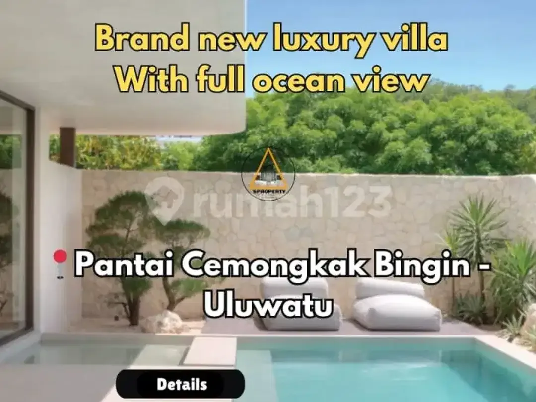 Brand New Luxury Villa With Full Ocean View In Uluwatu - Image 1 of 5