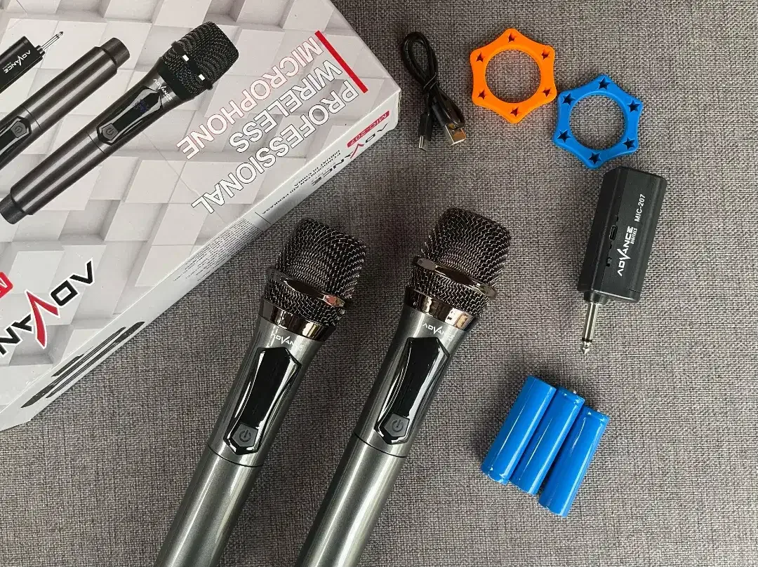 Baru merk ADVANCE 207 mic wireles isi 2 pcs - Image 2 of 3
