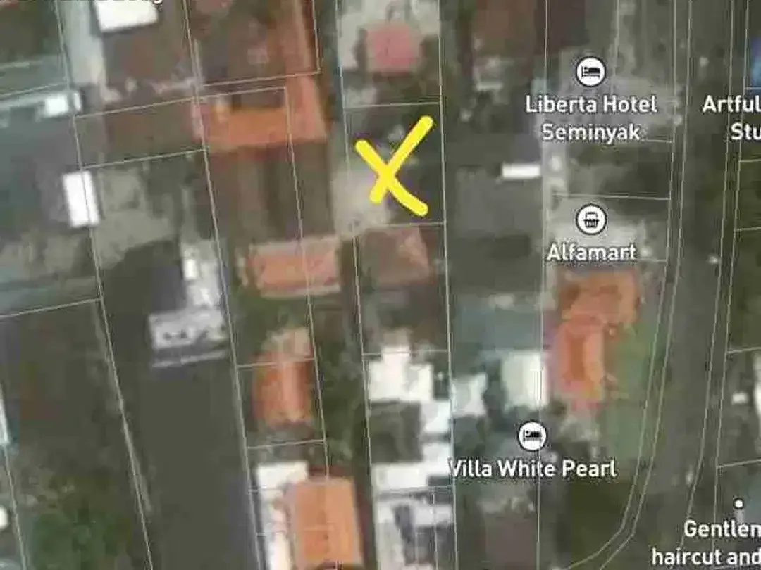Tanah Komersial 300m2 Area Premium Petitenget Seminyak - Image 2 of 10