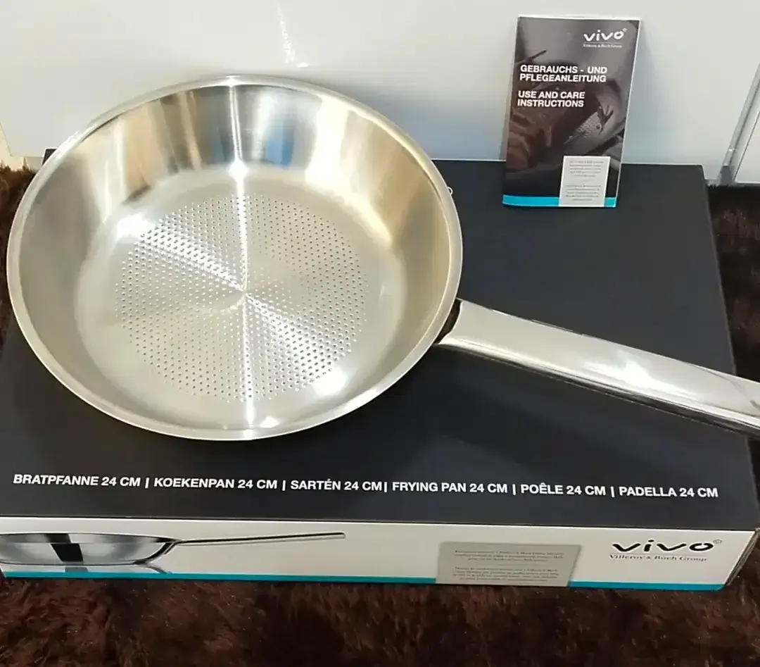 DIJUAL VIVO Frying Pan 24 cm, stainless steel - Image 1 of 4
