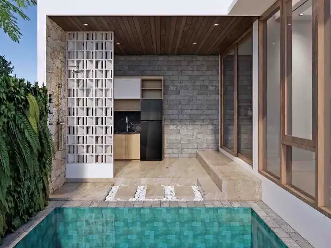 Villa Murah di denpasar selatan sangat strategis dengan view sawah - Image 7 of 10