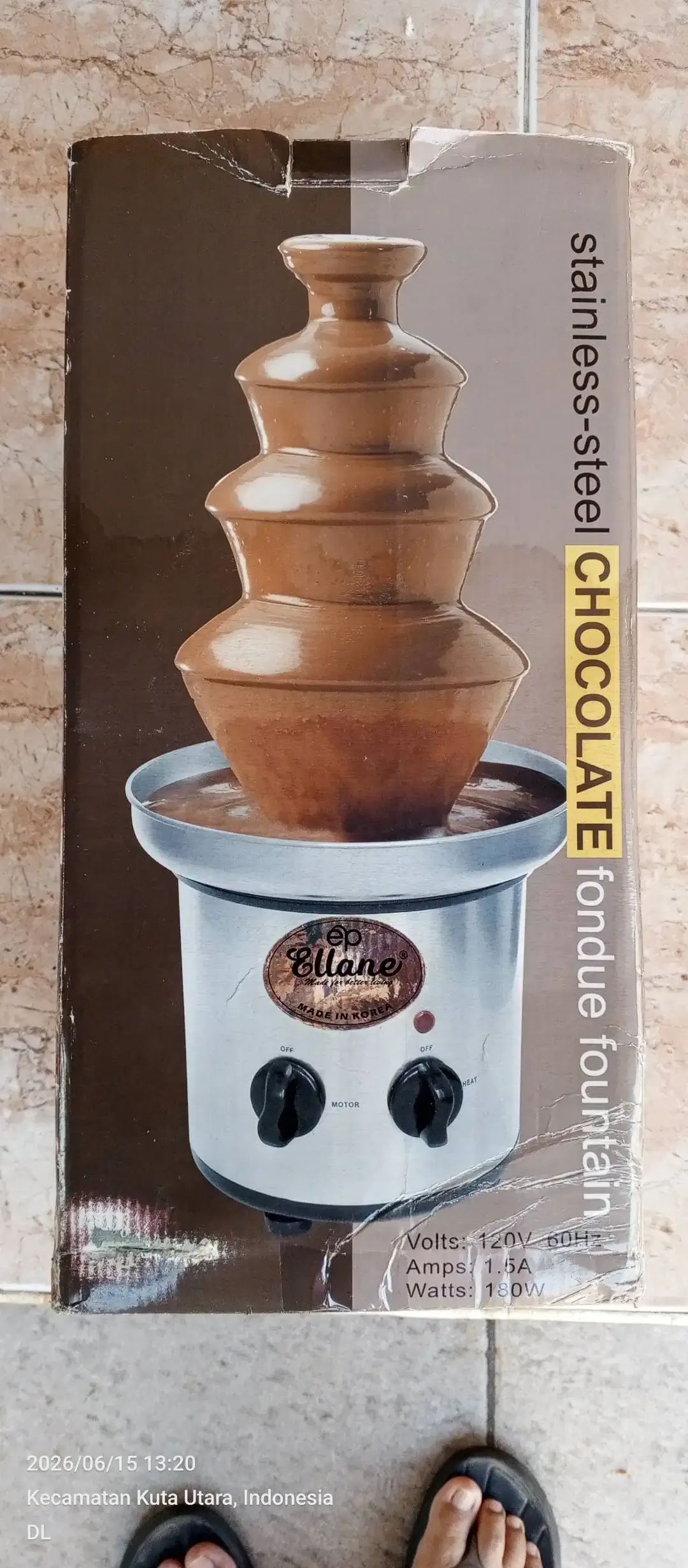 [CUCI GUDANG / JUAL RUGI] Cokelat Fountain / Mesin Air Terjun Cokelat - Image 8 of 10