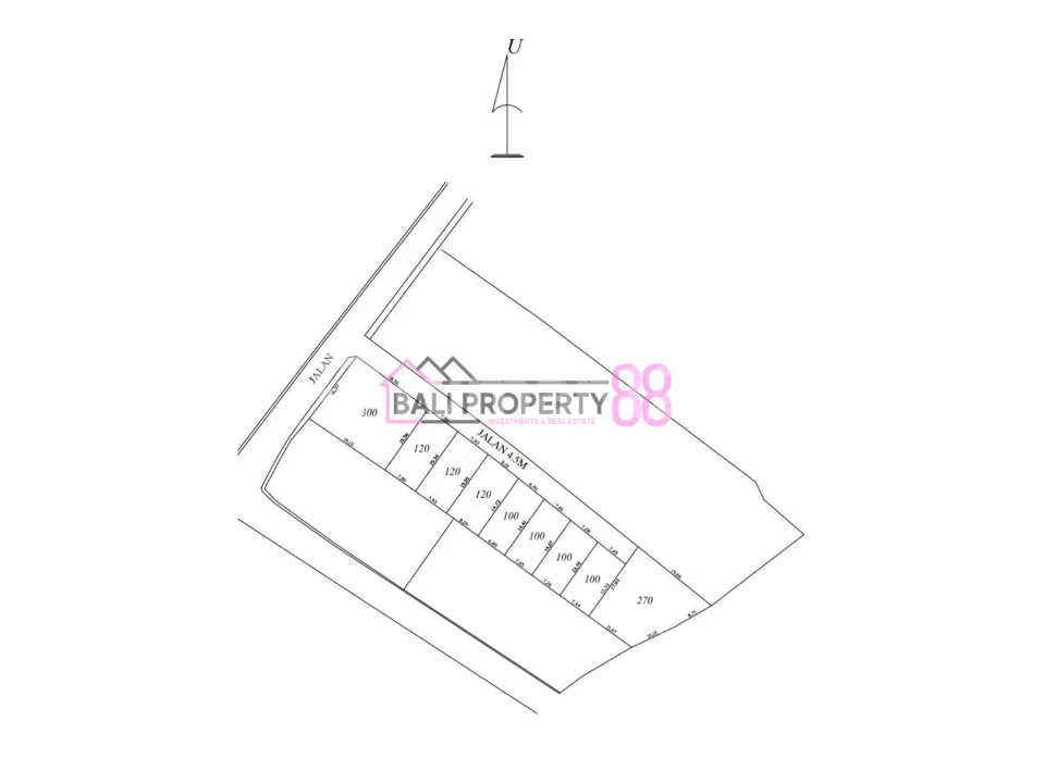 Jual Tanah Kavling Beraban Kedungu Utara LT 100 M2 - Image 4 of 4