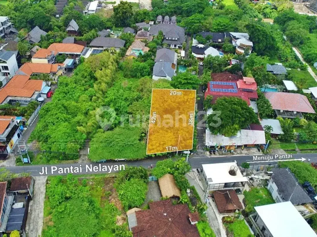 Dijual Tanah Plot Kecil Super Premium Jalan Kaki ke Pantai - Image 5 of 9