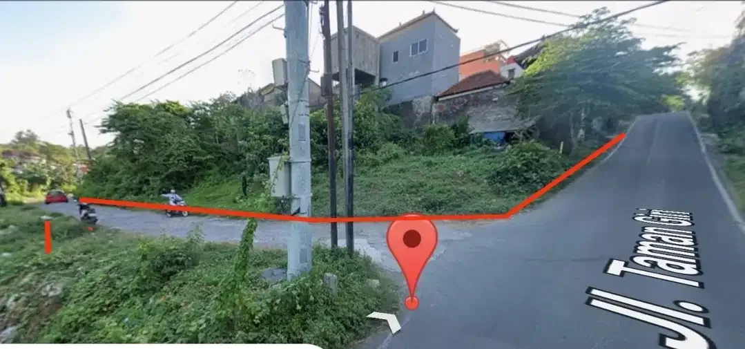 Tanah TERMURAH Jl Utama Taman Giri Nusa Dua - Image 1 of 8