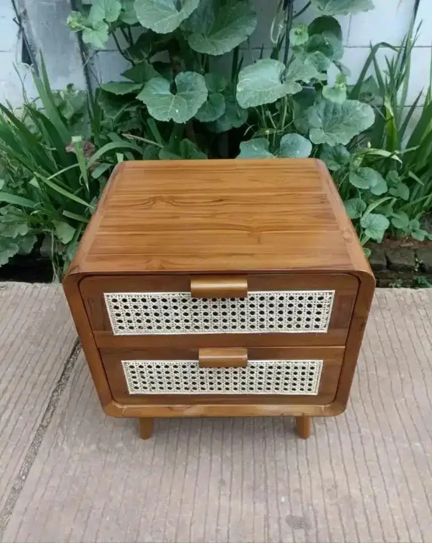 Nakas retro kayu jati bayar cod - Image 2 of 2