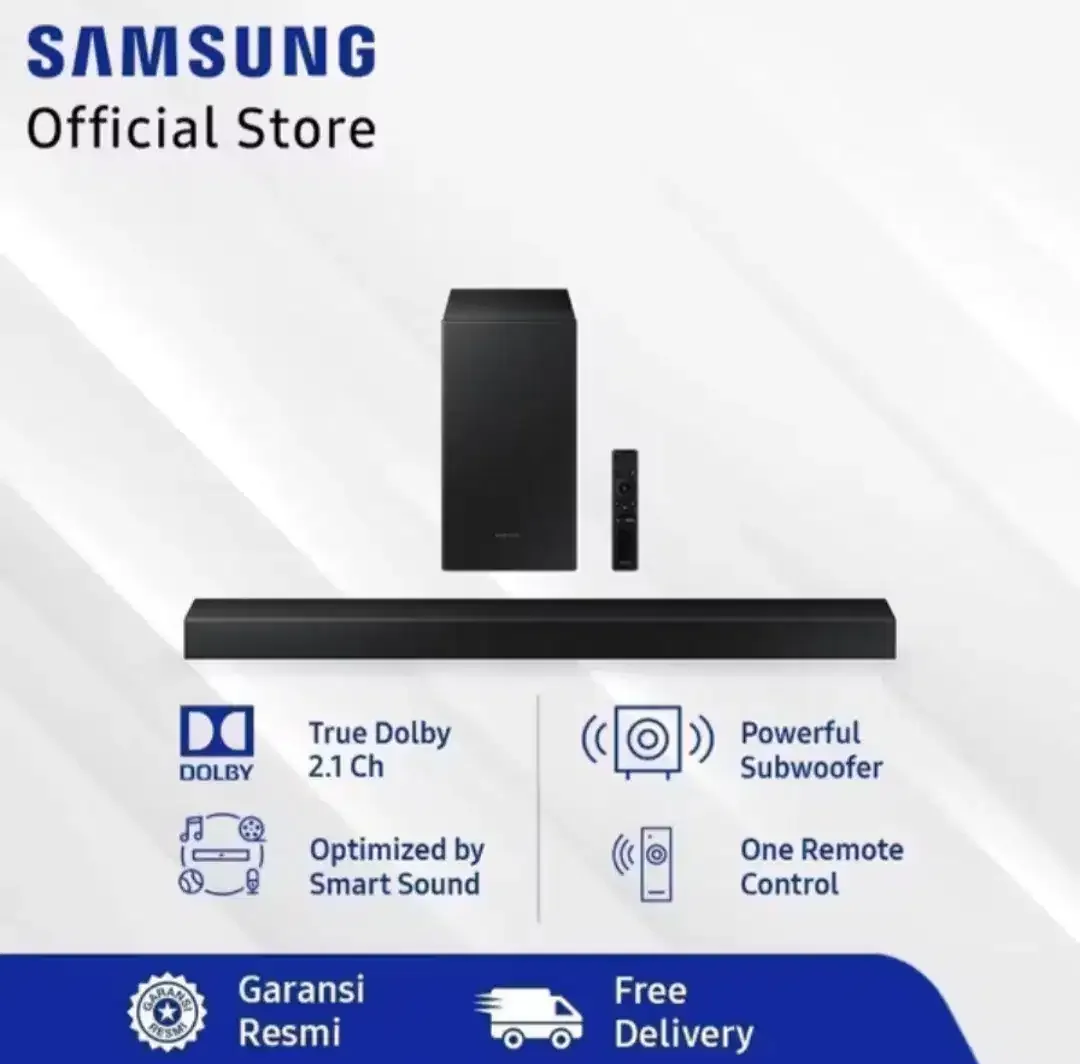Soundbar Samsung Bluetooth HDMI Garansi Resmi BARU - Image 2 of 3