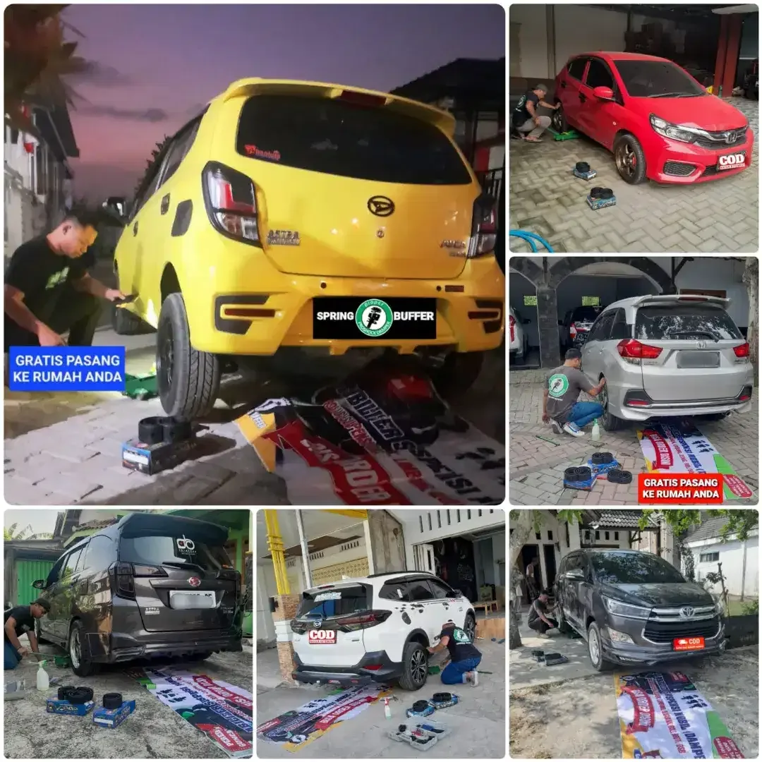 KARET SPRING BUFFER/DUMPER STABILIZER PEREDAM GUNCANGAN SUSPENSI MOBIL - Image 5 of 8