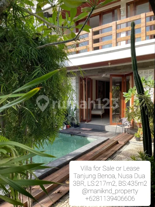 Dijual/disewakan Tahunan Atau Panjang, Villa Di Nusa Dua - Image 1 of 4