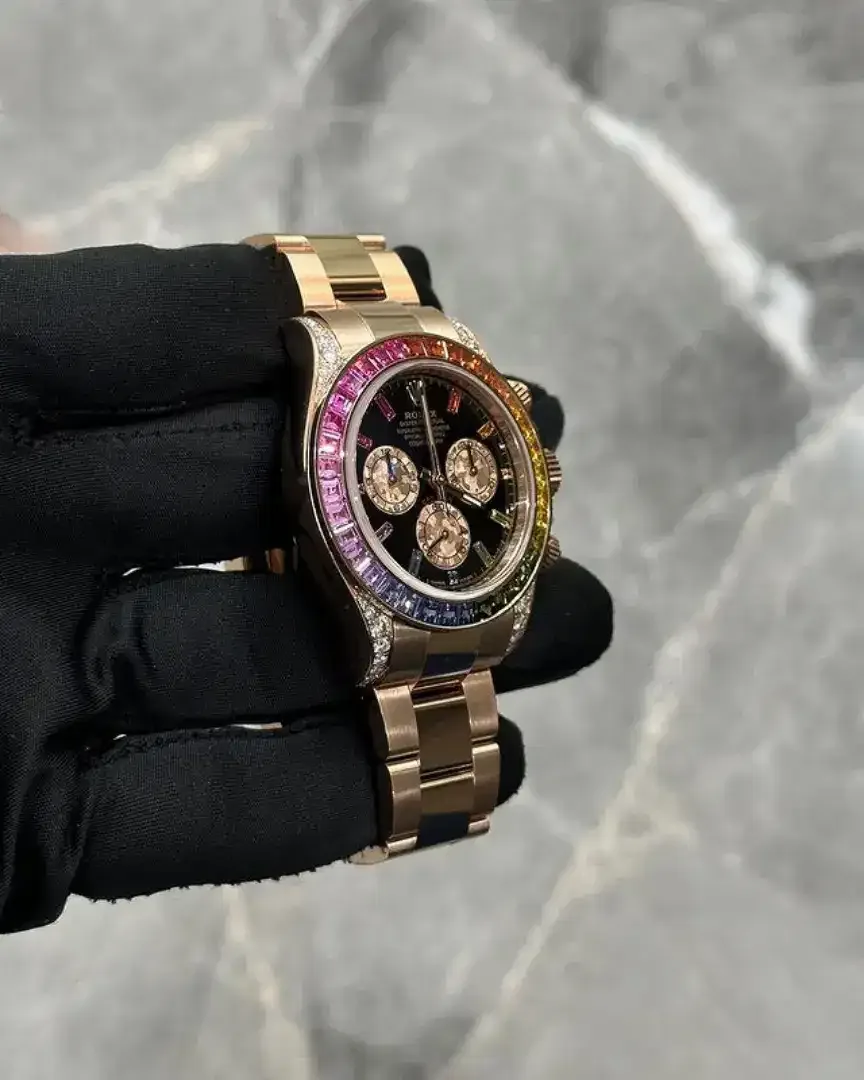 New Rolex Daytona Rainbow Everose Gold Limited Edition - Image 3 of 4
