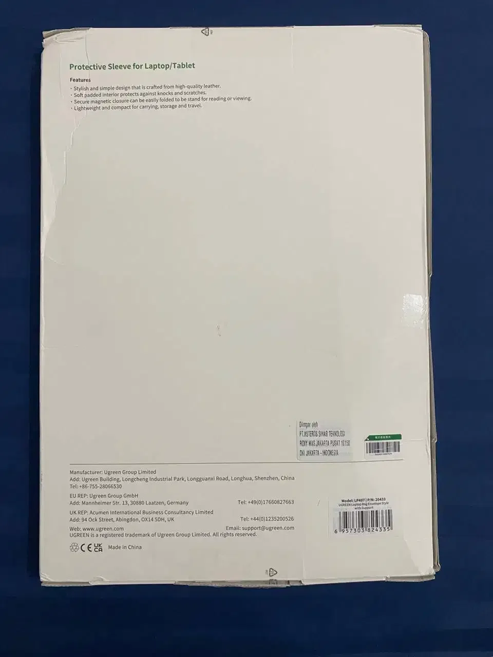 [FS] Sleeve Case Laptop UGREEN 20432 14 inch Gray - Image 2 of 5