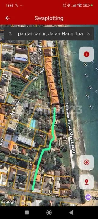 ï¸ Dijual Bungalow & Tanah Luas - Sanur, Bali ï¸ - Image 2 of 4