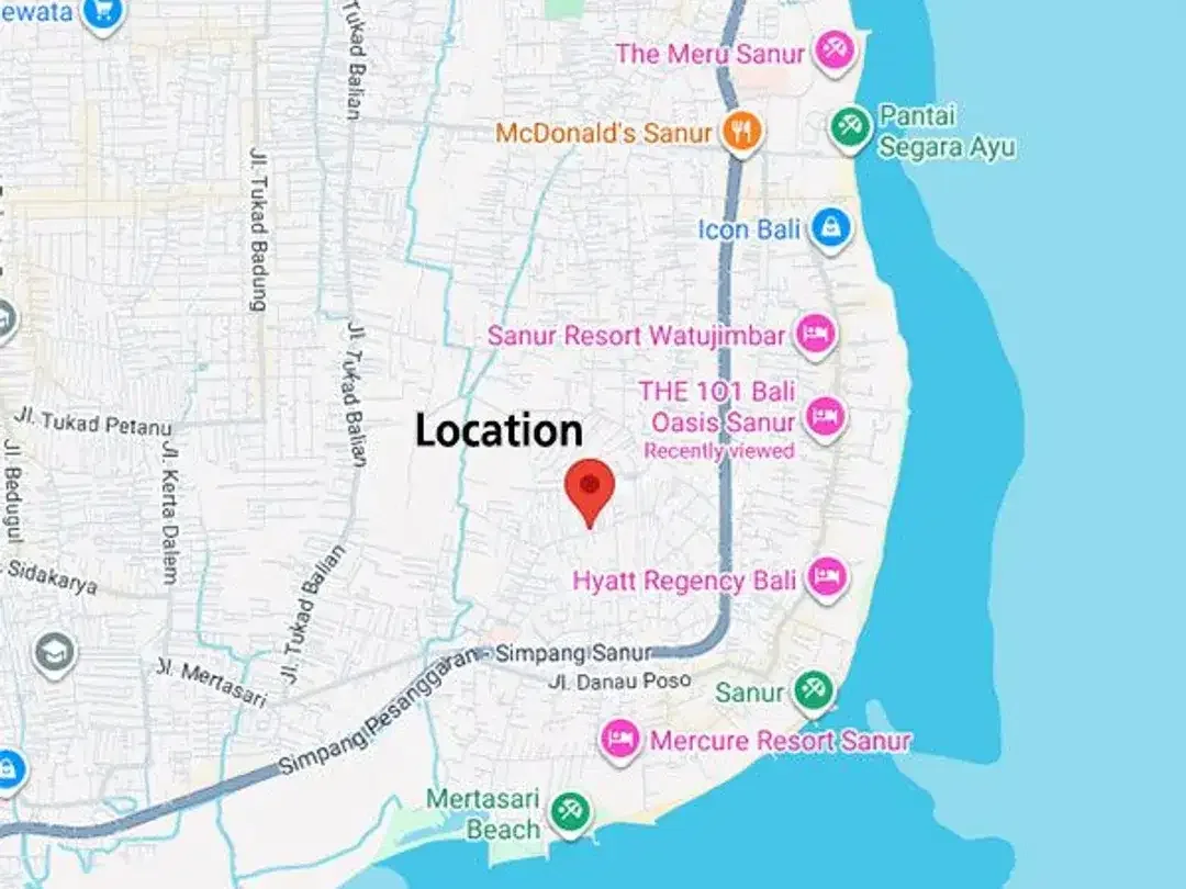 AMR-155.SOB  Charming 1BR Private Apartment for Monthly Rent in Sanur – Cozy Living Near the Beach - Image 9 of 9