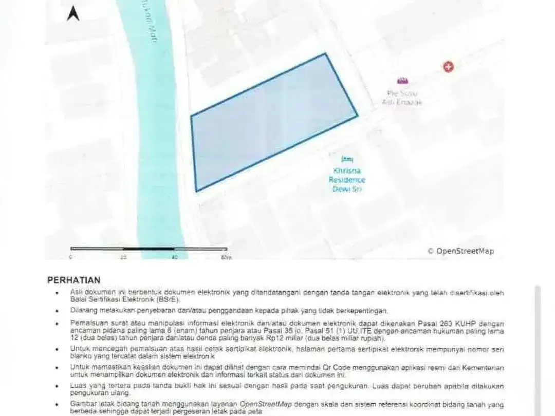 TANAH PREMIUM KUTA - 3 AKSES JALAN - COCOK VILLA & RESTO - DEWI SRI - Image 8 of 10