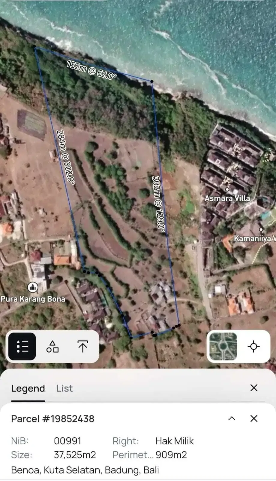 Tanah Los Tebing Nusa Dua - Image 9 of 9