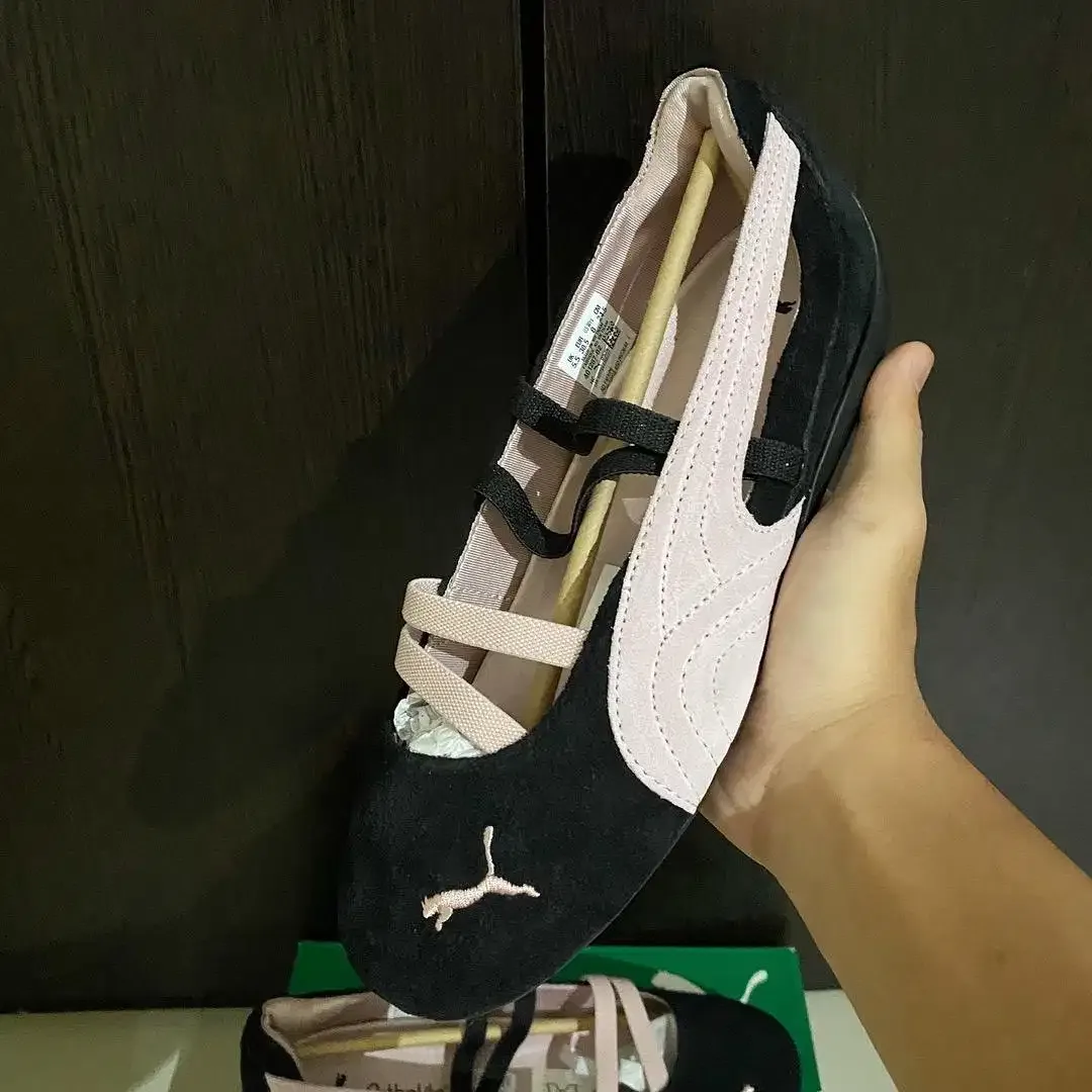 Puma Speedcat Ballet Black Pink Mauve Mist - Image 4 of 8