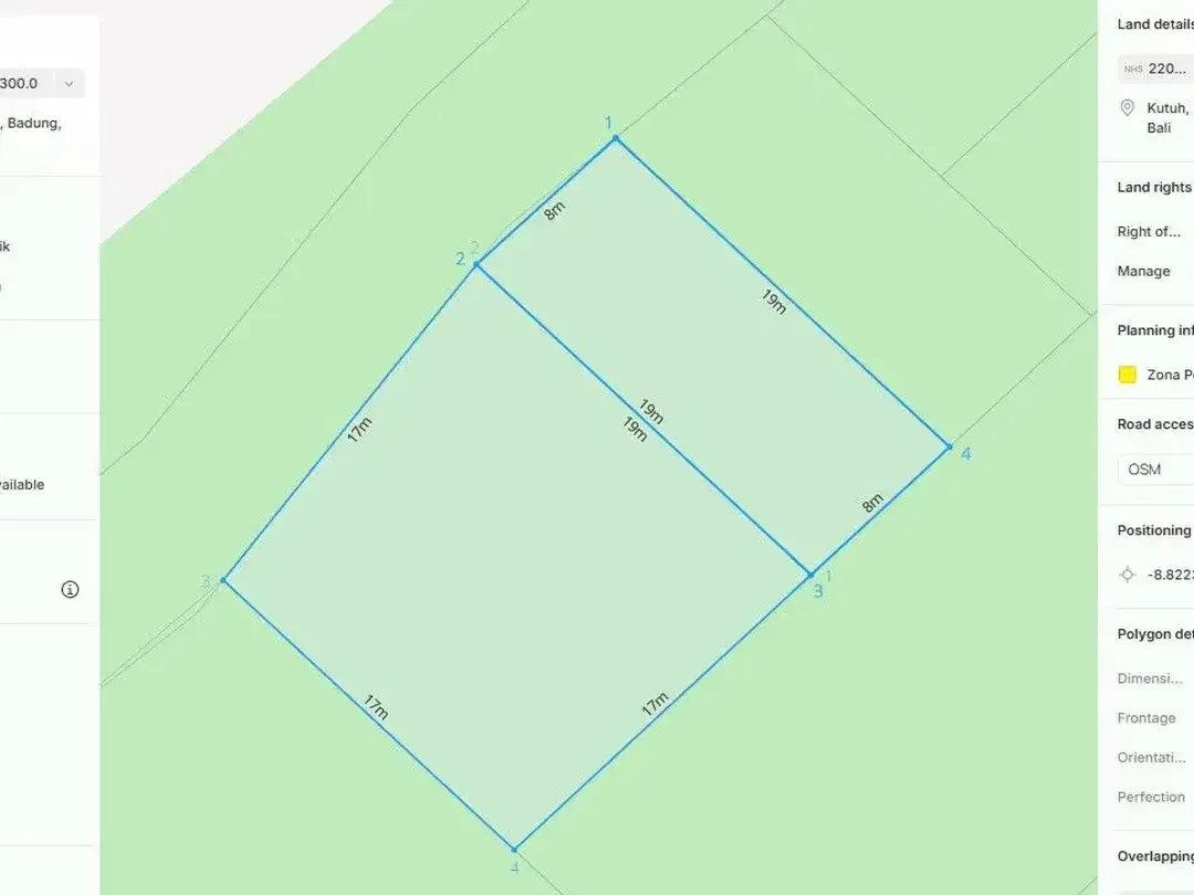 450 sqm Affordable Residential Land for Sale in Prime Location of Kampial, Nusa Dua - Image 8 of 8