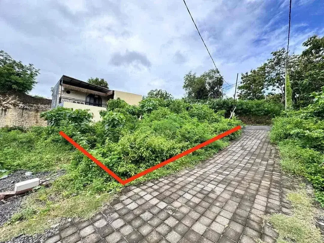 Tanah Hook 200 m2 Kawasan Villa Dekat Pantai Pandawa - Image 7 of 10