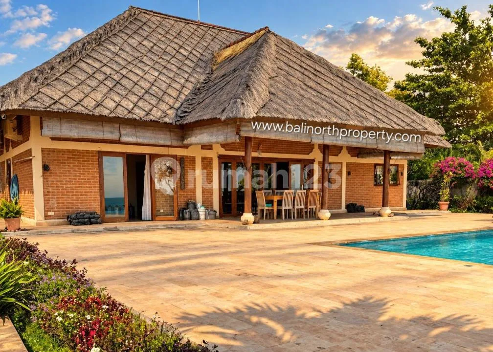 Luxury Beachfront Villa For Sale In Lovina Area North Bali - Image 1 of 4